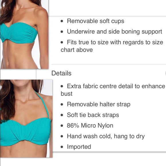 SKYE•INDIE BANDEAU BIKINI TOP - Picture 6 of 9